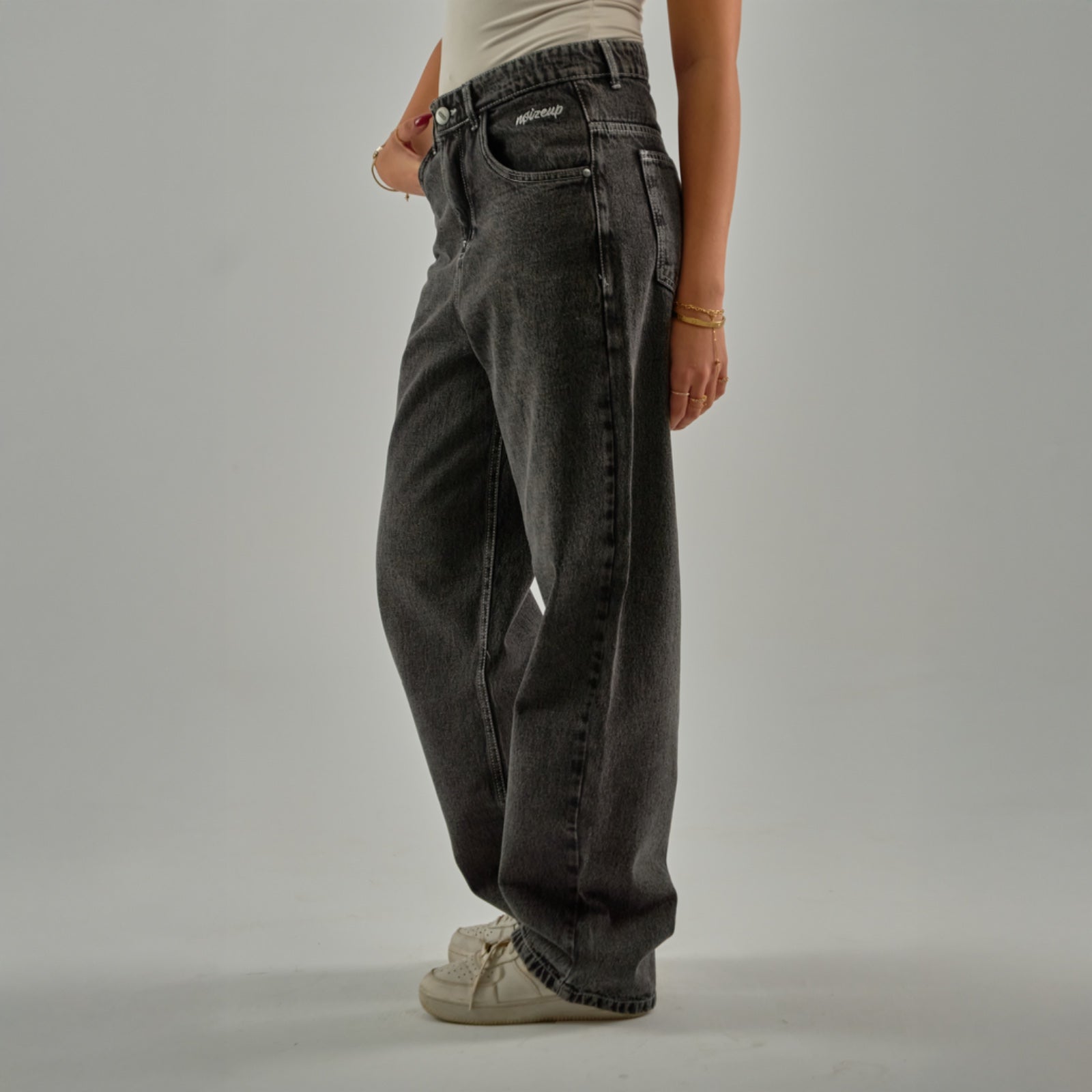 Black-Light Unisex Denim Jeans