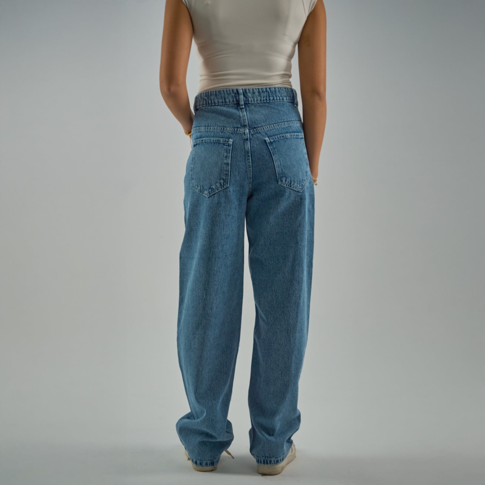 Blue-Dark Unisex Denim Jeans