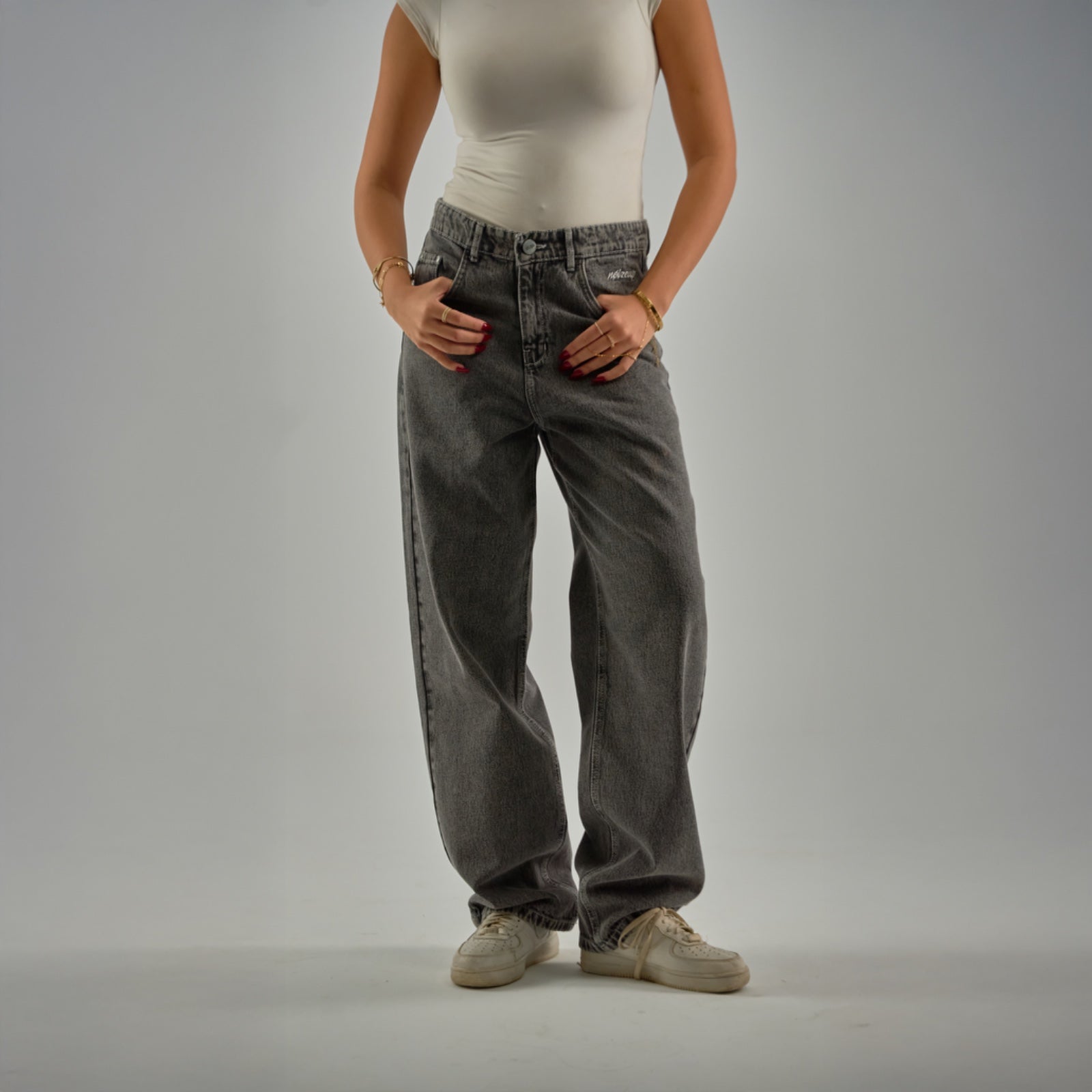 Black-Light Unisex Denim Jeans