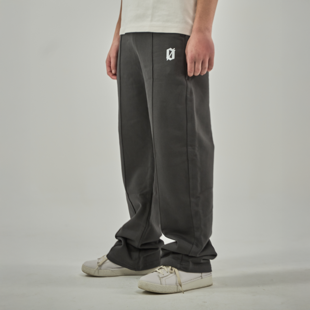 Gray Cotton Sweatpants